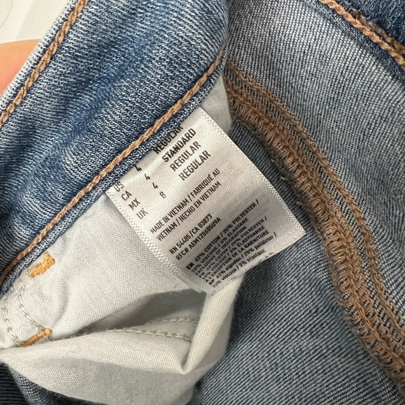 American Eagle Outfitter women’s jeans / jegging‘s super super stretch size 4 - Picture 3 of 12